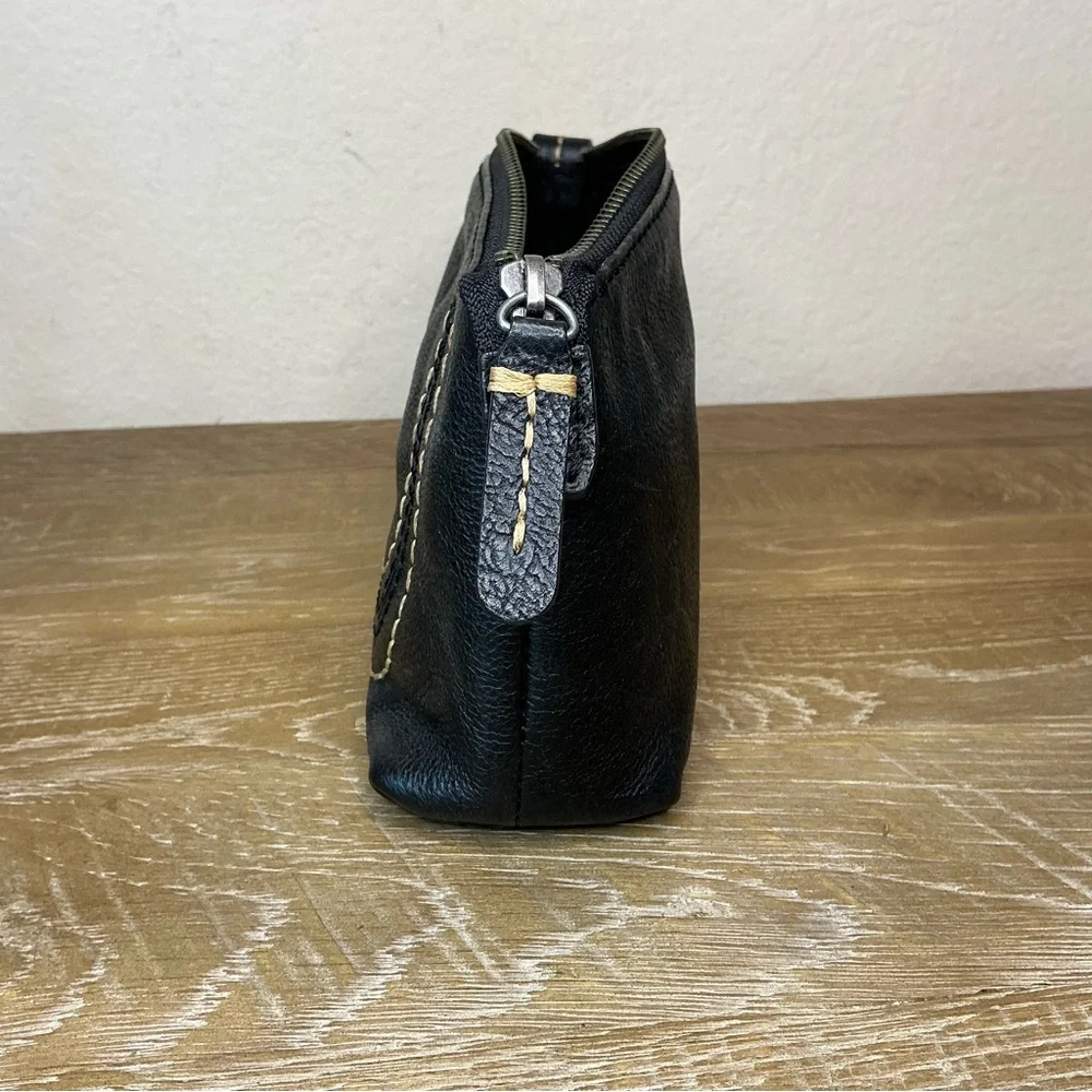 Frye black leather